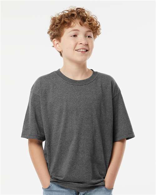 M&O - Youth Gold Soft Touch T-Shirt - 4850