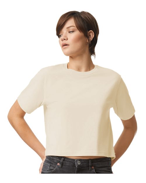 American Apparel - Women's Fine Jersey Mid-Length Boxy Tee - 102