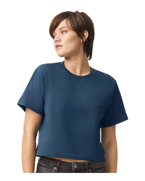 American Apparel - Women's Fine Jersey Boxy Tee - 102