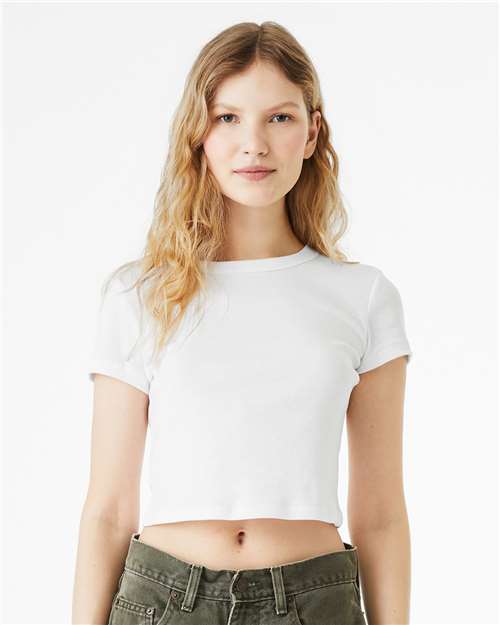 BELLA + CANVAS - Women's Micro Rib Baby Tee - 1010