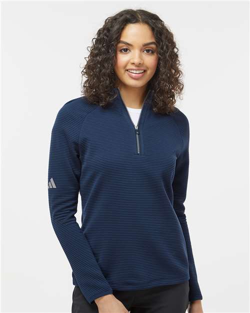 Adidas - Women's Spacer Quarter-Zip Pullover - A589