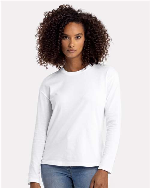 Next Level - Women's Cotton Relaxed Long Sleeve T-Shirt - 3911