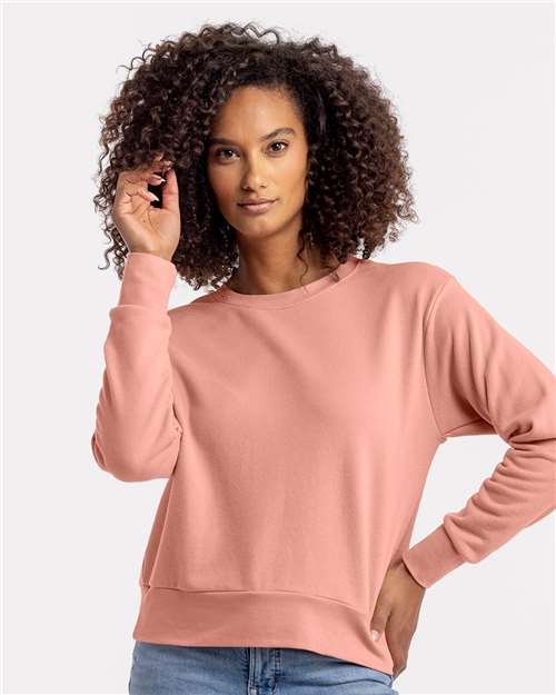 Next Level - Women's Laguna Sueded Sweatshirt - 9084