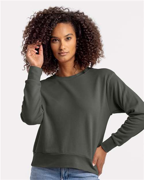 Next Level - Women's Laguna Sueded Sweatshirt - 9084