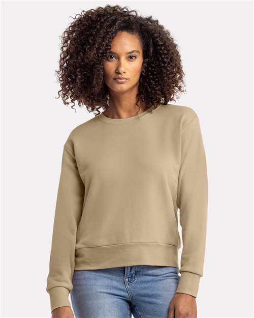 Next Level - Women's Laguna Sueded Sweatshirt - 9084