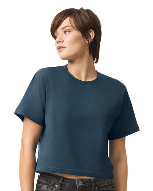 American Apparel - Women's Fine Jersey Boxy Tee - 102