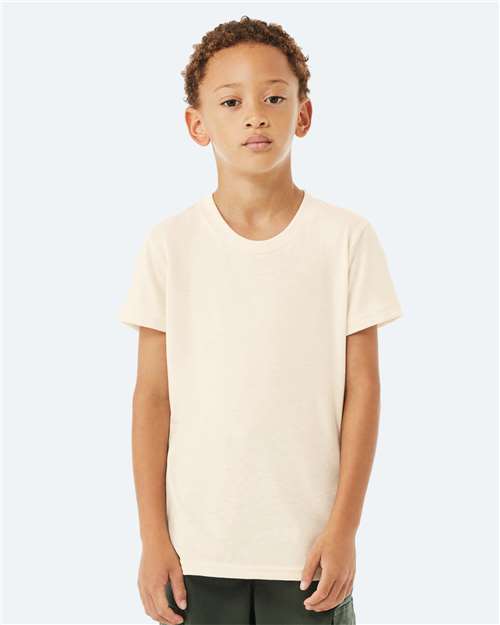 BELLA + CANVAS - T-shirt unisexe en jersey CVC pour jeunes - 3001YCVC
