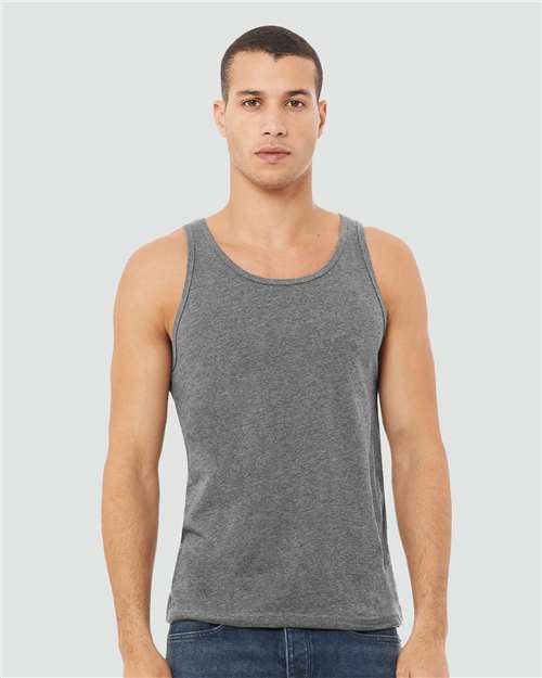 BELLA + CANVAS - Heather CVC Tank - 3480CVC