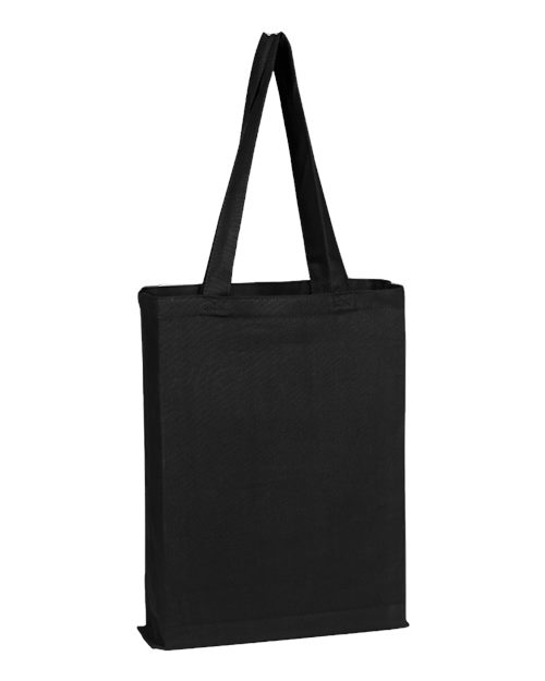 Q-Tees - Canvas Gusset Promotional Tote - Q800GS