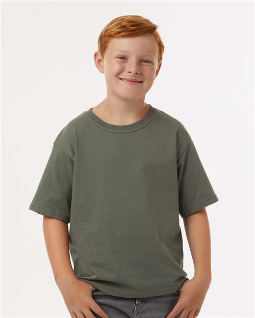 M&O - Youth Gold Soft Touch T-Shirt - 4850