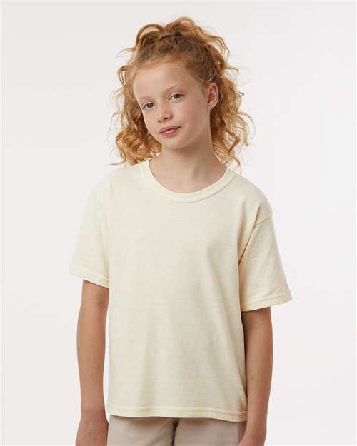 M&O - Youth Gold Soft Touch T-Shirt - 4850