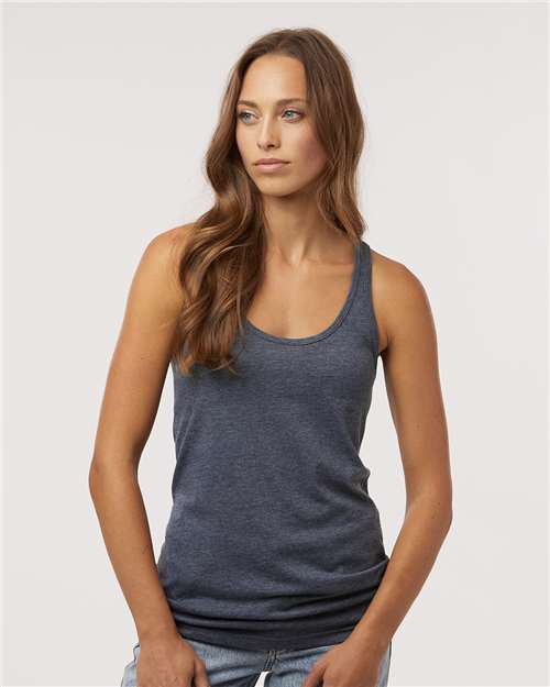 M&O - Women's Racerback Blend Tank - 3590