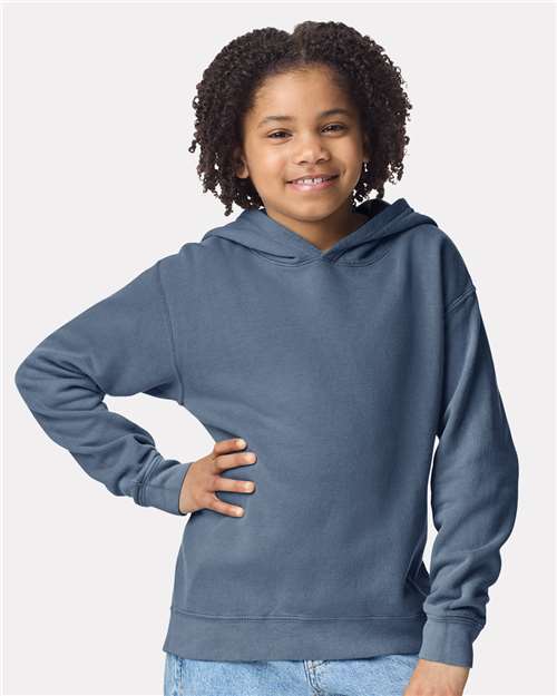 Comfort Colors - Garment-Dyed Youth Lightweight Fleece Hooded Sweatshirt - 1467Y