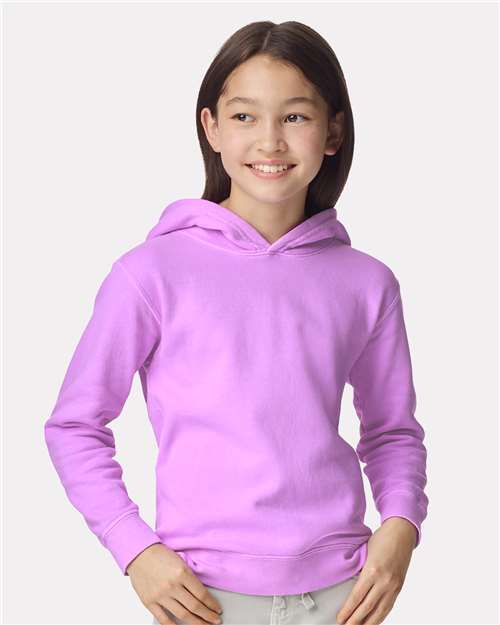 Comfort Colors - Garment-Dyed Youth Lightweight Fleece Hooded Sweatshirt - 1467Y