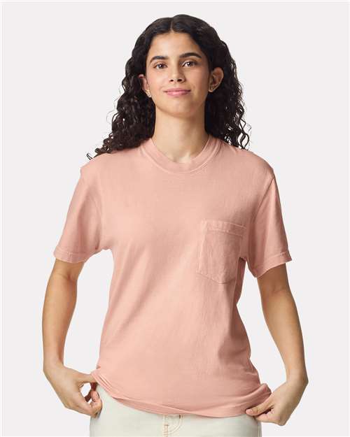 Comfort Colors - Garment-Dyed Heavyweight Pocket T-Shirt - 6030