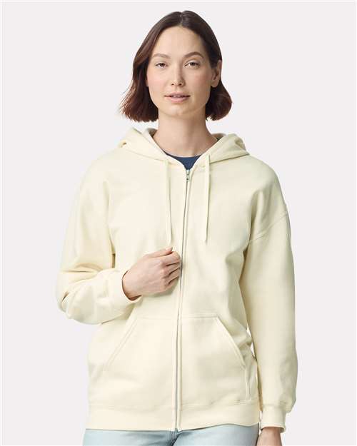Gildan - Unisex Softstyle® Midweight Full-Zip Hooded Sweatshirt - SF600