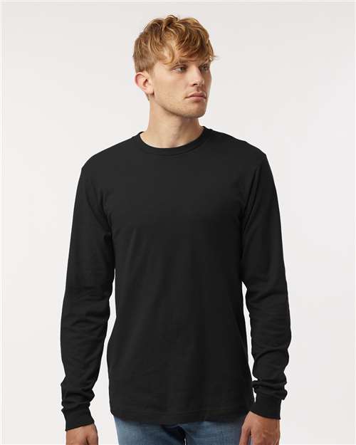 M&O - Fine Jersey Long Sleeve T-Shirt - 4501