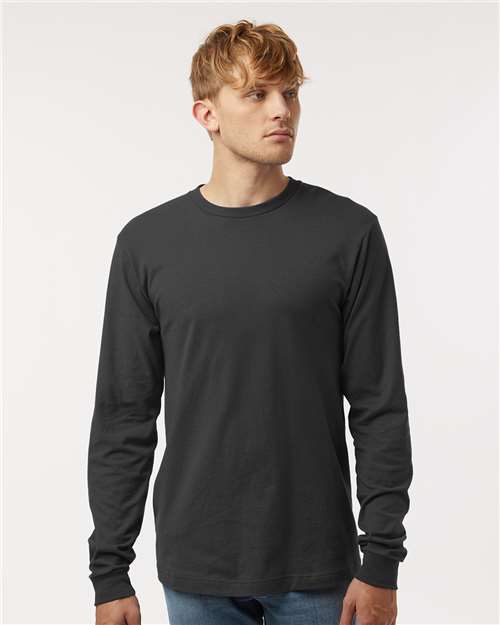 M&O - Fine Jersey Long Sleeve T-Shirt - 4501