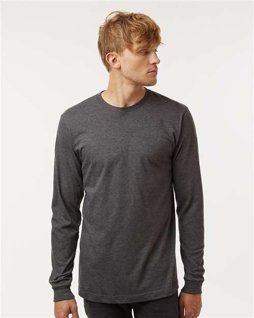 M&O - Fine Jersey Long Sleeve T-Shirt - 4501