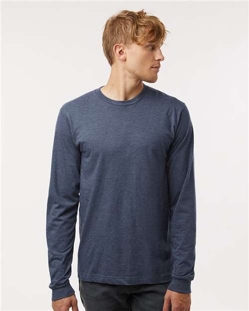 M&O - Fine Jersey Long Sleeve T-Shirt - 4501