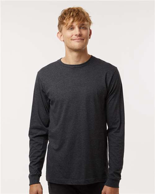 M&O - Fine Jersey Long Sleeve T-Shirt - 4501