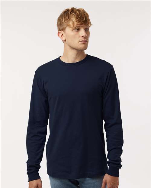 M&O - Fine Jersey Long Sleeve T-Shirt - 4501