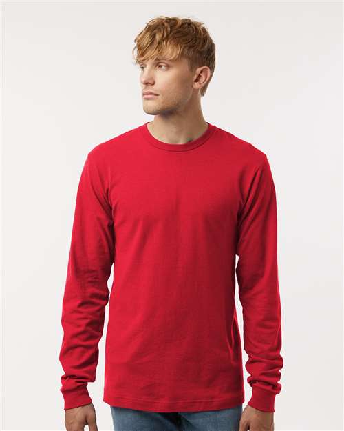 M&O - Fine Jersey Long Sleeve T-Shirt - 4501