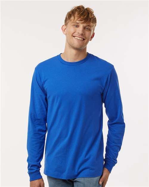 M&O - Fine Jersey Long Sleeve T-Shirt - 4501
