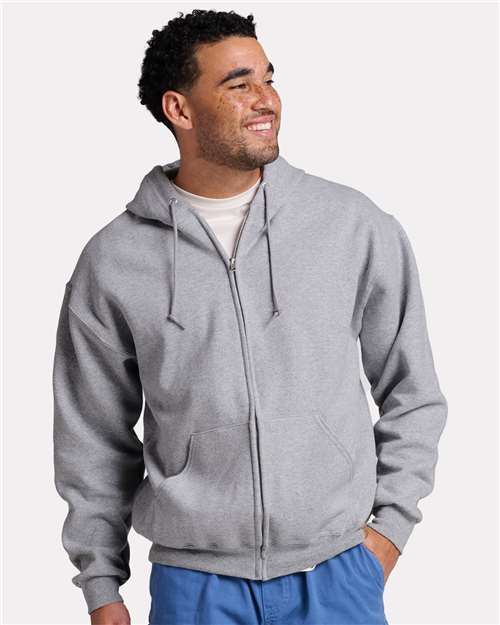 JERZEES - Rugged Full-Zip Hooded Sweatshirt - Z12MR