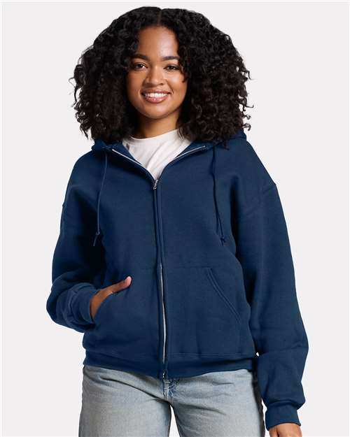 JERZEES - Rugged Full-Zip Hooded Sweatshirt - Z12MR