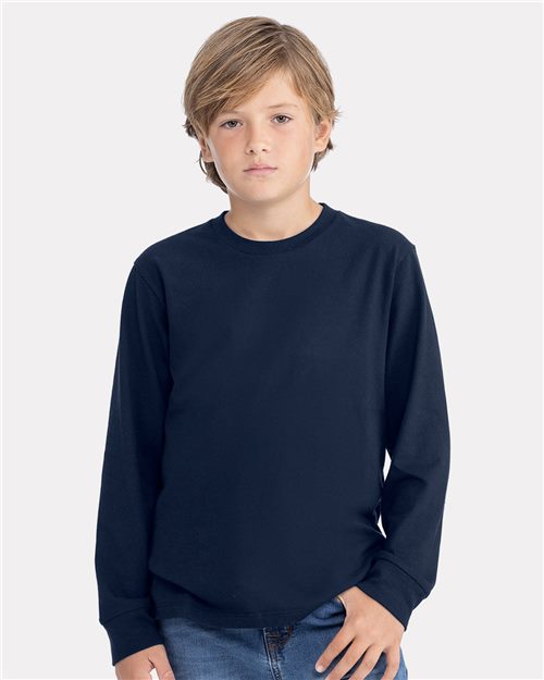 Next Level - Youth Cotton Long Sleeve T-Shirt - 3311