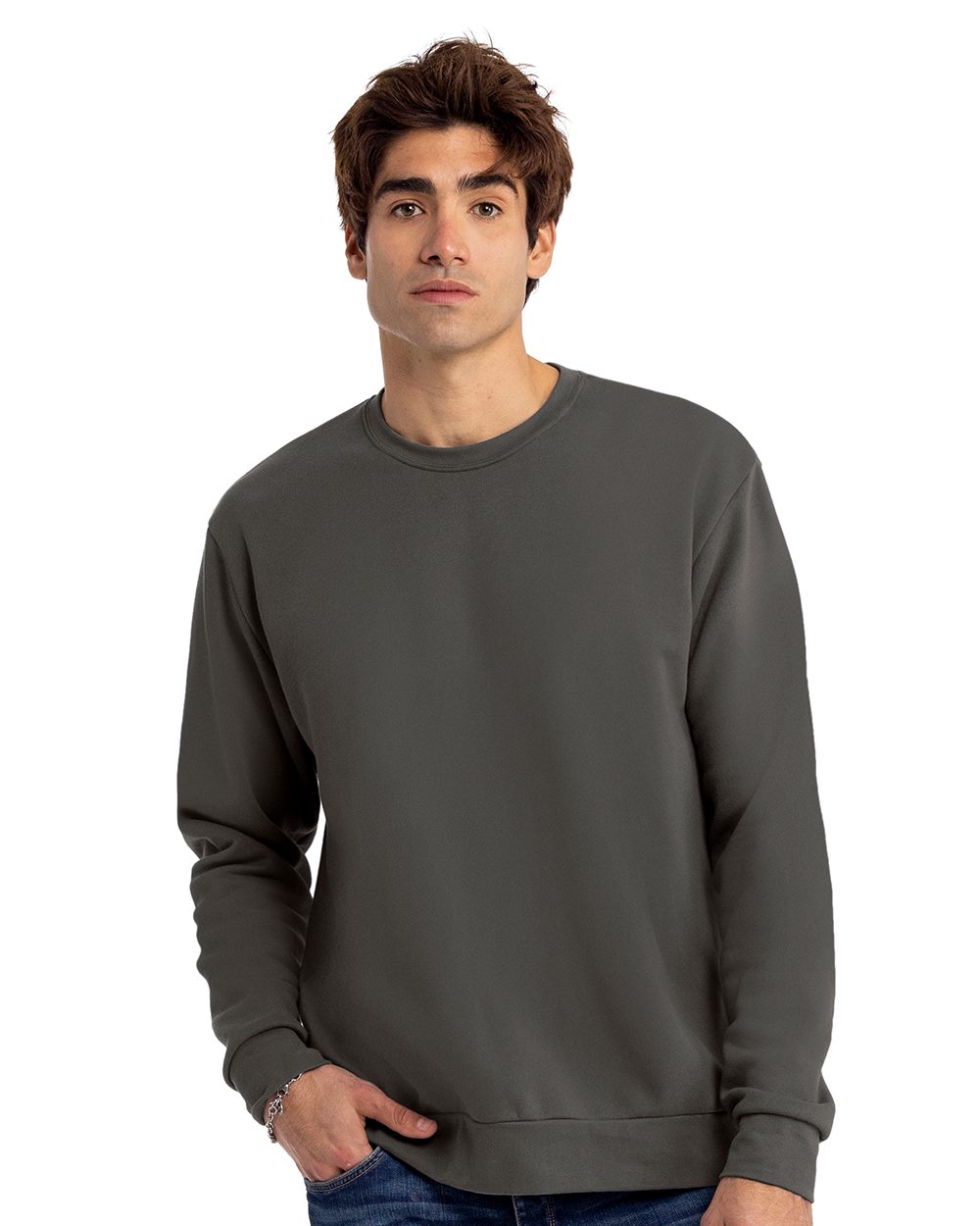 Next Level - Unisex Santa Barbara Crewneck Sweatshirt - 9003