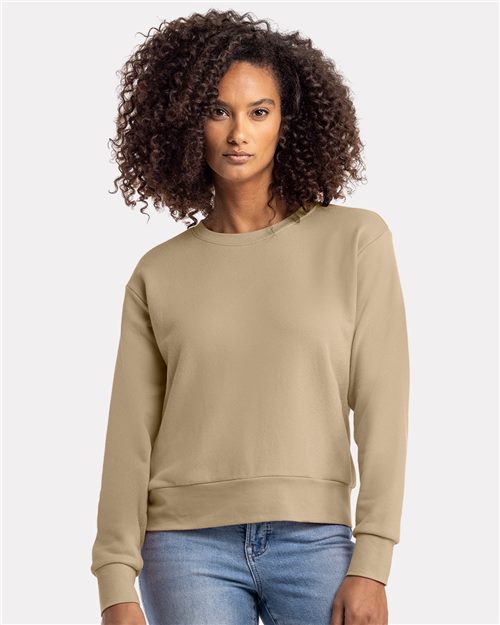 Next Level - Women's Laguna Sueded Sweatshirt - 9084