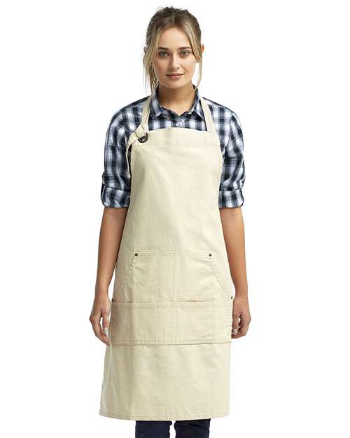 Artisan Collection by Reprime - Calibre Cotton Canvas Apron with Pocket - RP137