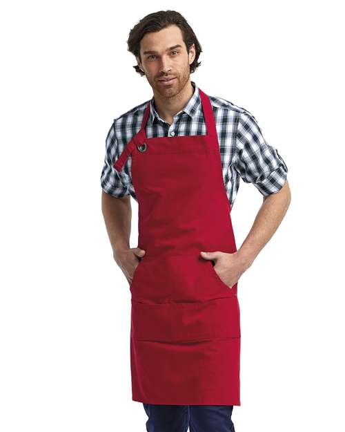 Artisan Collection by Reprime - Calibre Heavy Cotton Canvas Pocket Apron - RP137
