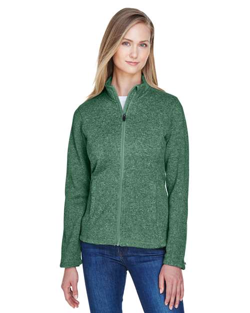 Devon & Jones - Women's Bristol Full-Zip Sweater Fleece Jacket - DG793W