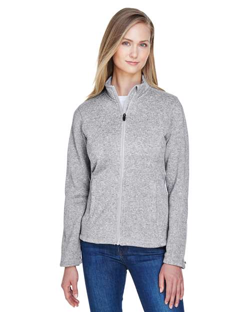 Devon & Jones - Women's Bristol Full-Zip Sweater Fleece Jacket - DG793W