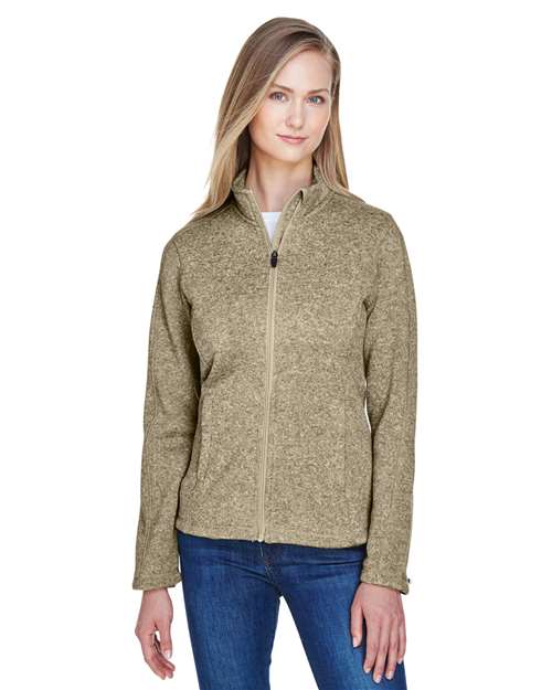 Devon & Jones - Women's Bristol Full-Zip Sweater Fleece Jacket - DG793W