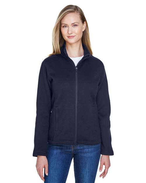 Devon & Jones - Women's Bristol Full-Zip Sweater Fleece Jacket - DG793W