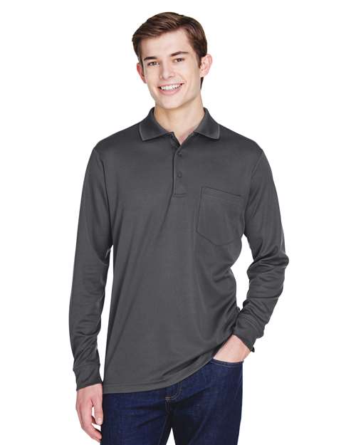 CORE365 - Pinnacle Performance Long Sleeve Piqué Polo with Pocket - 88192P