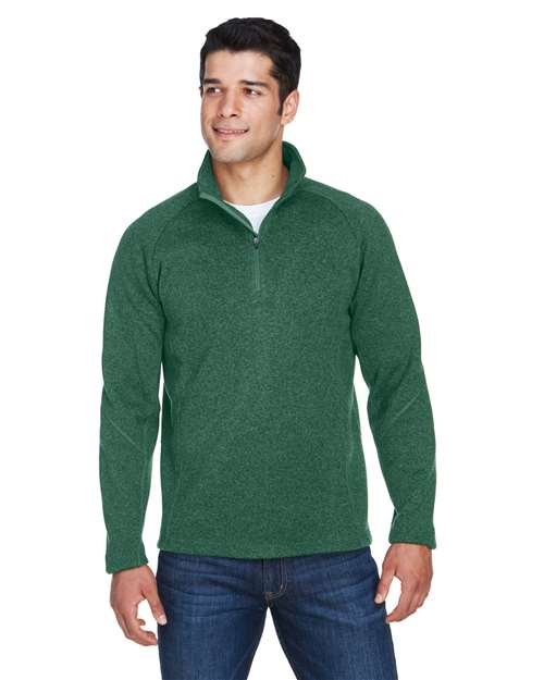 Devon & Jones - Unisex Bristol Sweater Fleece Quarter-Zip Pullover - DG792
