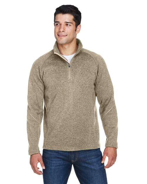 Devon & Jones - Bristol Sweater Fleece Quarter-Zip Pullover - DG792