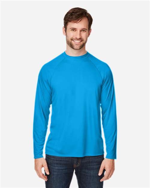 CORE365 - Unisex Ultra UVP™ Marina Raglan Long Sleeve T-Shirt - CE110