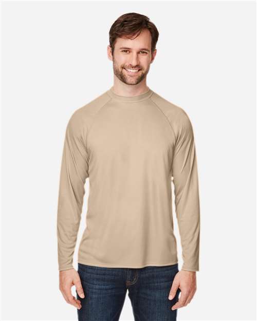 CORE365 - Unisex Ultra UVP™ Marina Raglan Long Sleeve T-Shirt - CE110