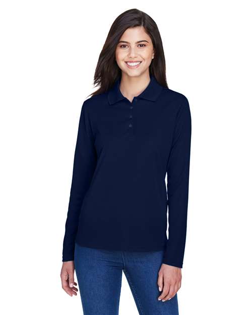 CORE365 - Women's Pinnacle Performance Long Sleeve Piqué Polo - 78192