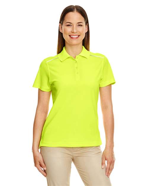 CORE365 - Women's Radiant Performance Piqué Polo with Reflective Piping - 78181R