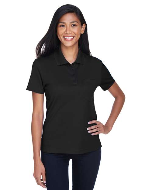 CORE365 - Women's Origin Performance Piqué Polo with Pocket - 78181P