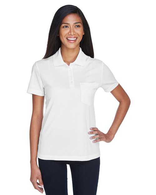 CORE365 - Women's Origin Performance Piqué Polo with Pocket - 78181P