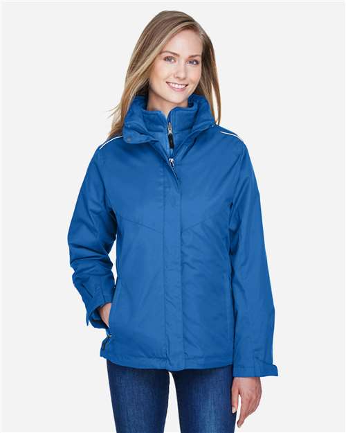 CORE365 - Women's 3-in-1 Jacket with Fleece Liner - 78205