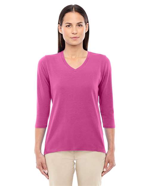 Devon & Jones - Women's Perfect Fit™ Bracelet-Length V-Neck Top - DP184W